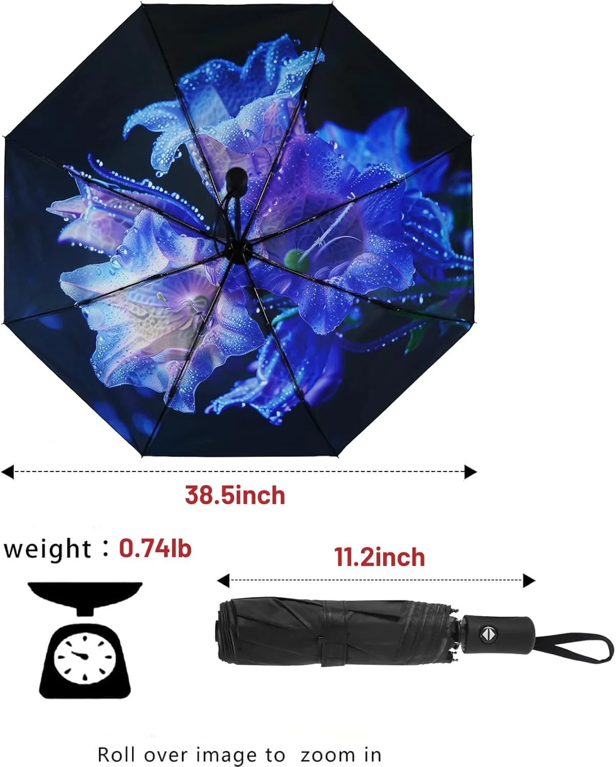SY COMPACT Travel Umbrella Windproof Automatic Umbrellas-Factory Outlet umbrella