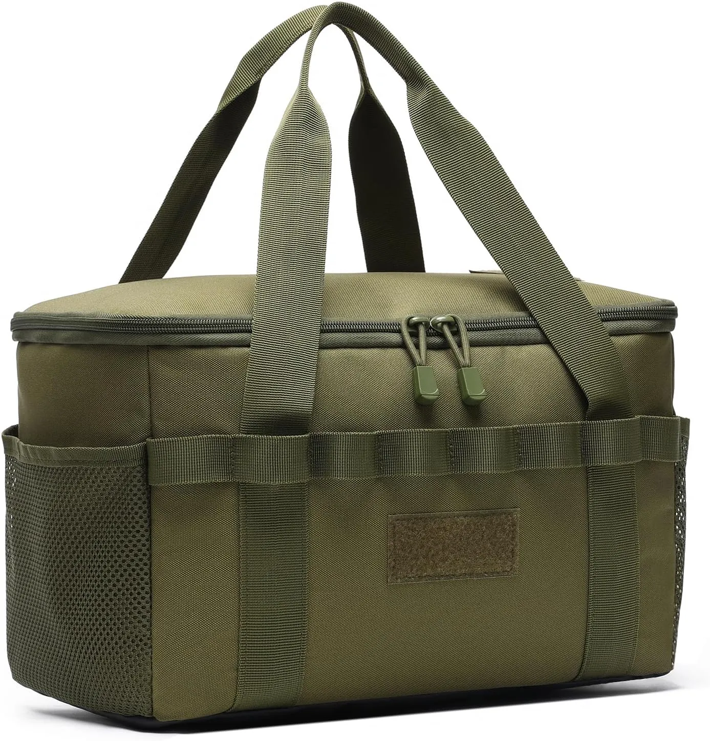 Tactical Camping Storage Bag 14L Tactical Utility Tote Bag Camping Cookware Organizer Trunk Organizer