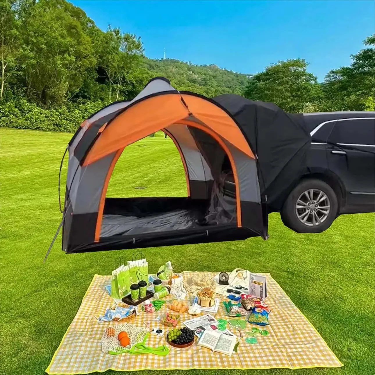 Tailgate Awning Tent for Camping, Vehicle Camping Tents
