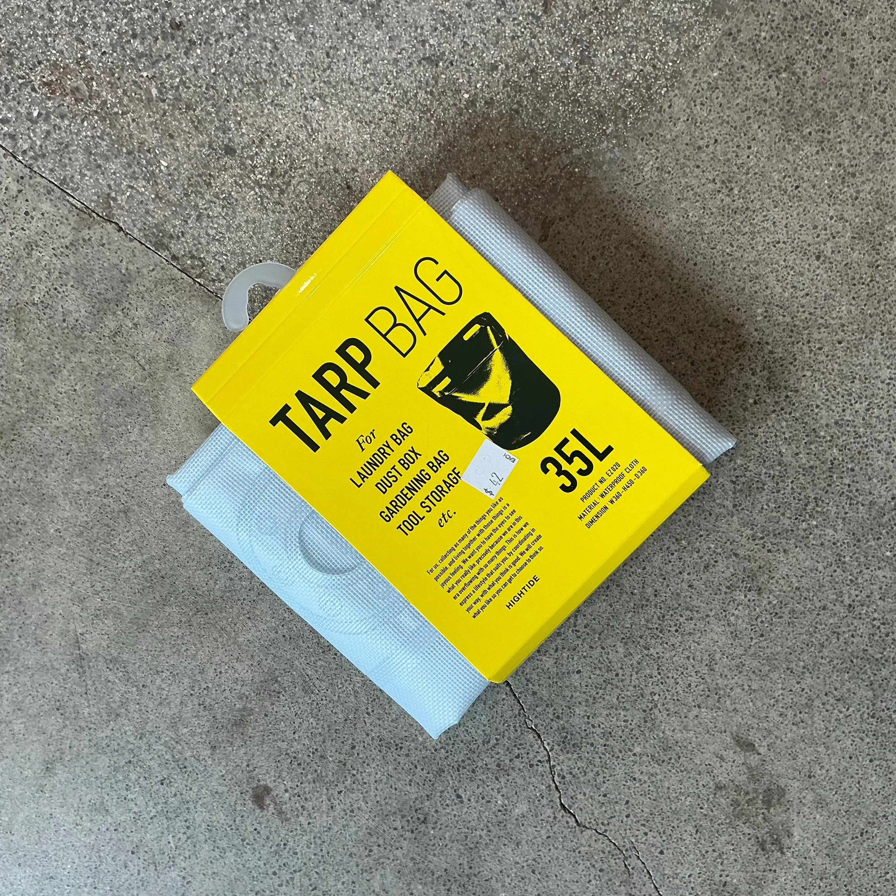 Tarp Handle Baskets