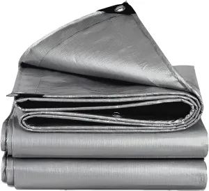 Tarpaulin Waterproof Ground Sheet Tarp Cover Poncho Oxford Cloth Cold Protection Antifreeze Camping Thicken Protection Cargo Pet，24 Sizes，Customizable(1.9x2.9m)