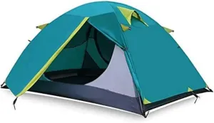 Tent for Camping Double Layer Family Camping Tent for 4 Seasons Waterproof with Instant Setup 。Easy to Install, Durable, Easy to Carry