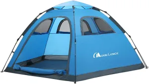 Tent Portable *00% satisfaction guarantee Tent Family Mountaineering for Automatic Instant Person Camping 4-5 Hiking Pop Waterproof Windproof Camping up Tent Tent Professional