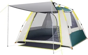 Tents for Camping Sunscreen Ventilation Camping Tent Instant Pop Up Beach Waterproof Tent Outdoor Sun Shelter Party Outdoor Tent Beach Tent (Color : OneColor, Size : 210x150x135cm)