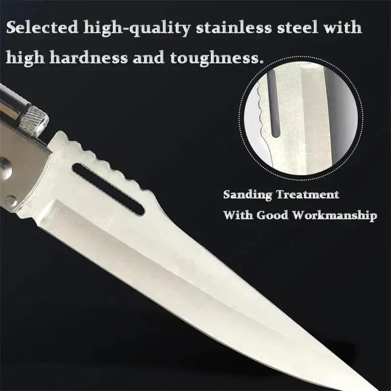 💥The new 2025 model is online!🚀 50% off for a limited time⏳Outdoor Stainless Steel Portable Floding Knife