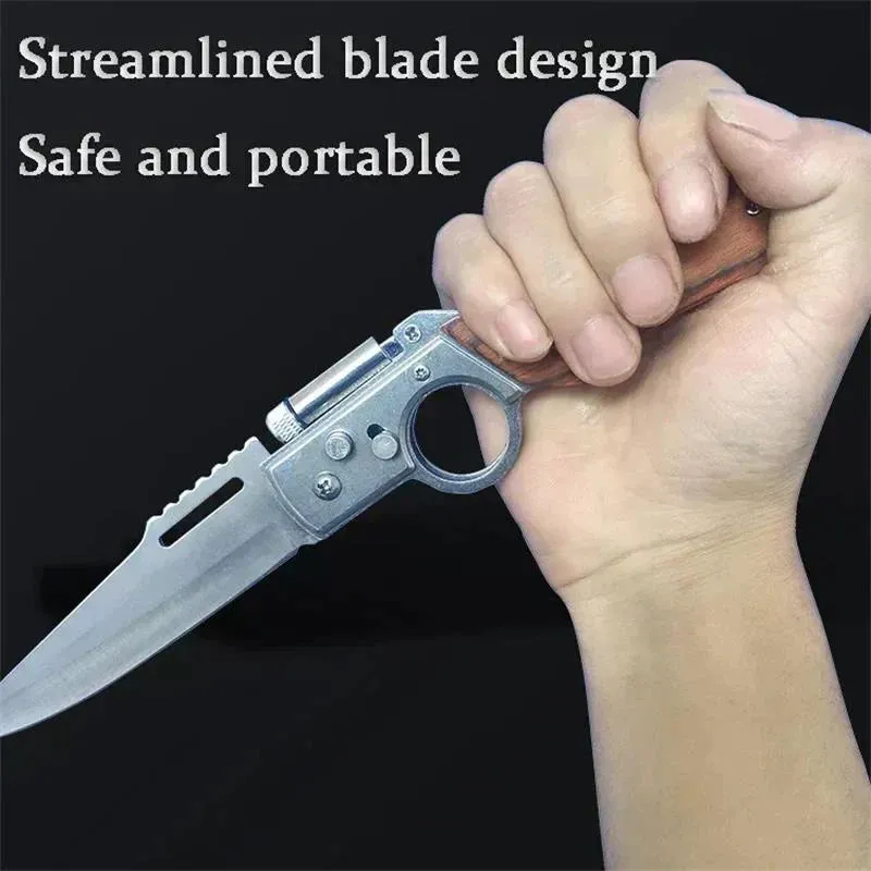 💥The new 2025 model is online!🚀 50% off for a limited time⏳Outdoor Stainless Steel Portable Floding Knife
