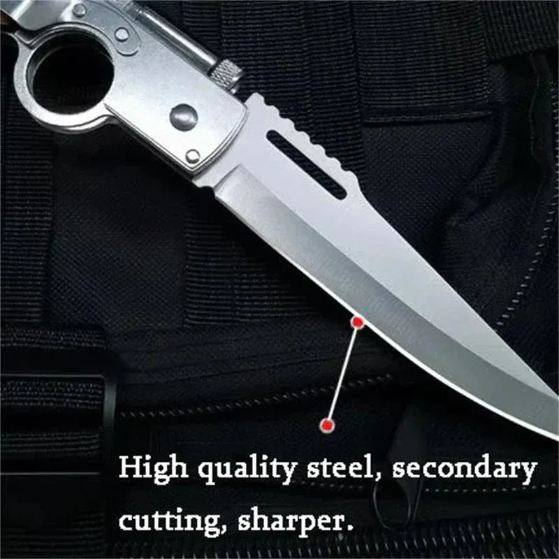 💥The new 2025 model is online!🚀 50% off for a limited time⏳Outdoor Stainless Steel Portable Floding Knife