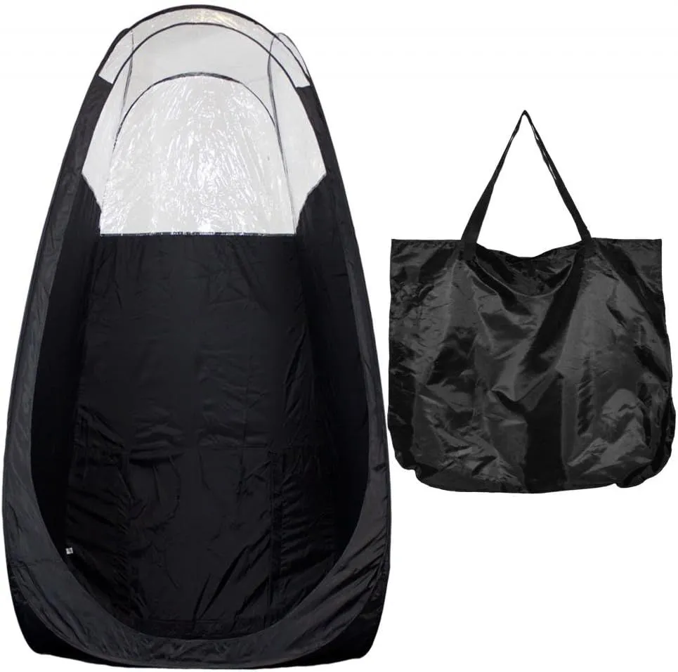 The Original Instant Pop Up Airbrush Spray Tanning Tent-Black