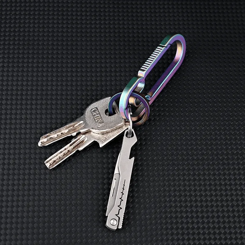 Titanium Folding Utility Knife - Sharp All-Purpose Cutter