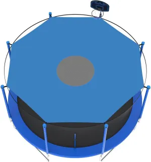 Trampoline Tent Cover, Trampoline Shade Cover, Trampoline Shade, Anti-UV Trampolines Sunshade, Straight Pole Round Trampoline,Trampoline Accessory Tent for 6/8/10/12/14/16FT