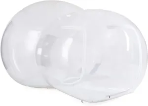 Transparent Camping Tent with Blower Air Fort Inflatable Bubble Tent Transparent Dome with Blower for Advertising Event Patios Backyard