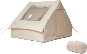 Traveler Inflatable Camping Tent, Easy to Install 4 Season Windproof Outdoor Oxford Tent, Cabin Tent, Large Inflatable House Tent for Outdoor Picnic