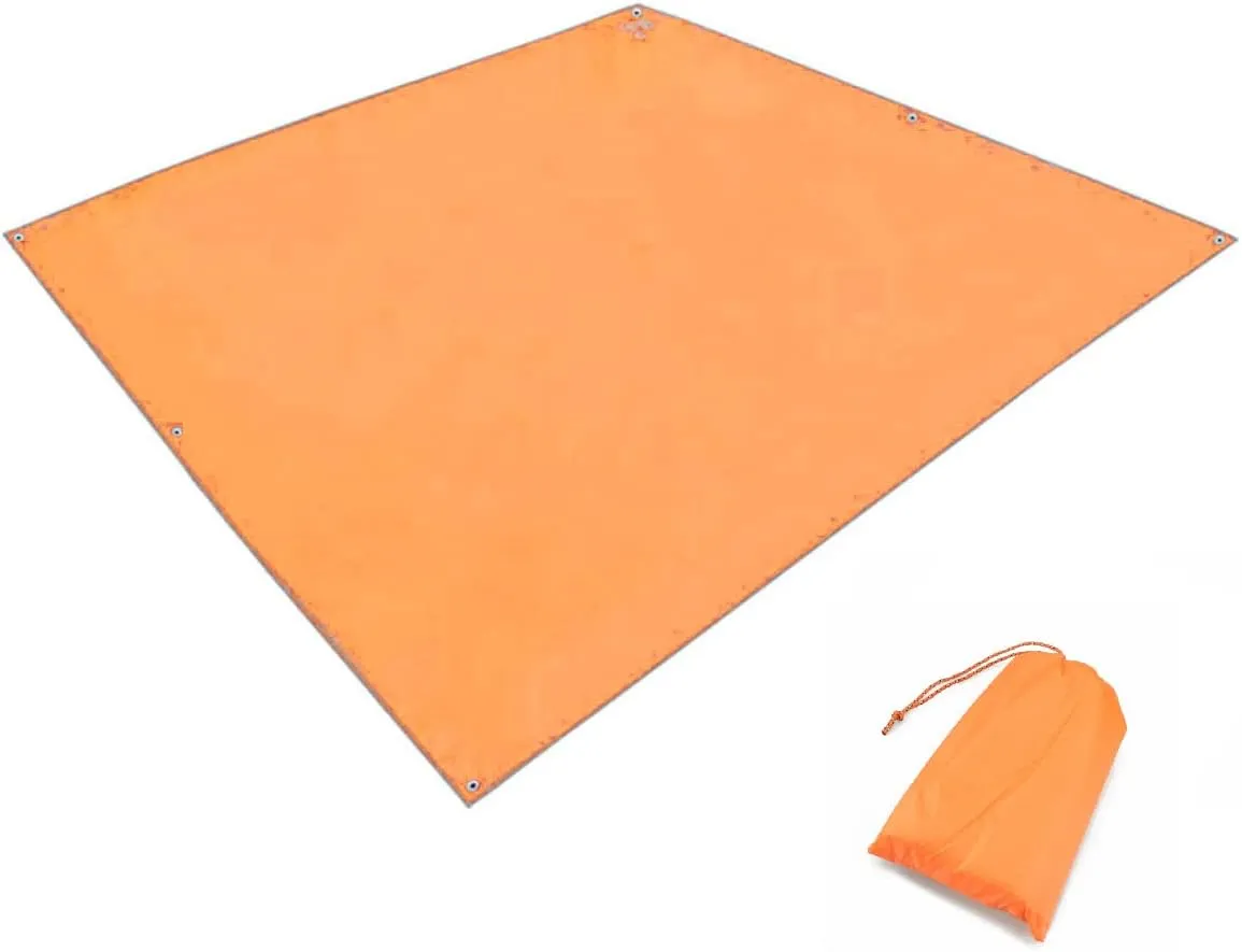 TRIWONDER Waterproof Rain Fly Hammock Camping Shelter Tent Tarp Footprint Sunshade Mat for Hiking Backpacking Beach Picnic