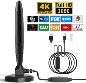 TV Antenna,TV Antenna Indoor,for Local Channels,780  Long Distance Indoor Amplified HDTV Antenna,Support 4K 1080p All Television Outdoor Smart TVs
