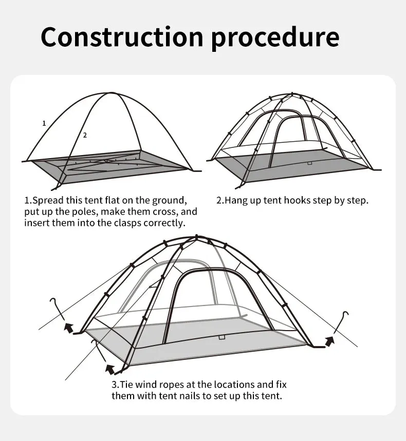 Ultralight 2 Person Tent