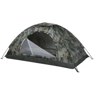 Ultralight Camping Tent – 1 Person Portable Tent with UPF 30  UV Protection for Hiking, Beach, and Fishing