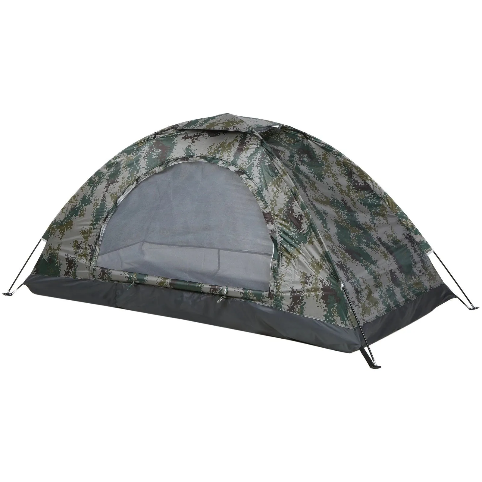Ultralight Camping Tent – 1 Person Portable Tent with UPF 30  UV Protection for Hiking, Beach, and Fishing
