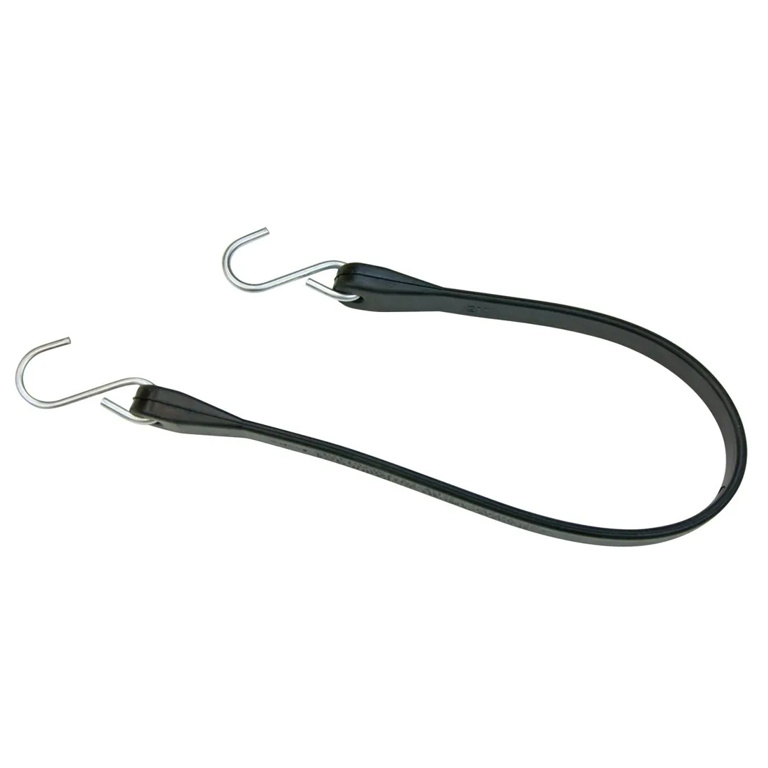 USA Tarp Straps with Crimped Hooks - 10 Inch - Box of 50