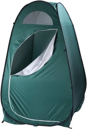 VINGLI Pop Up Tent Instant Portable Shower Tent Outdoor Privacy Toilet & Changing Room(Green)