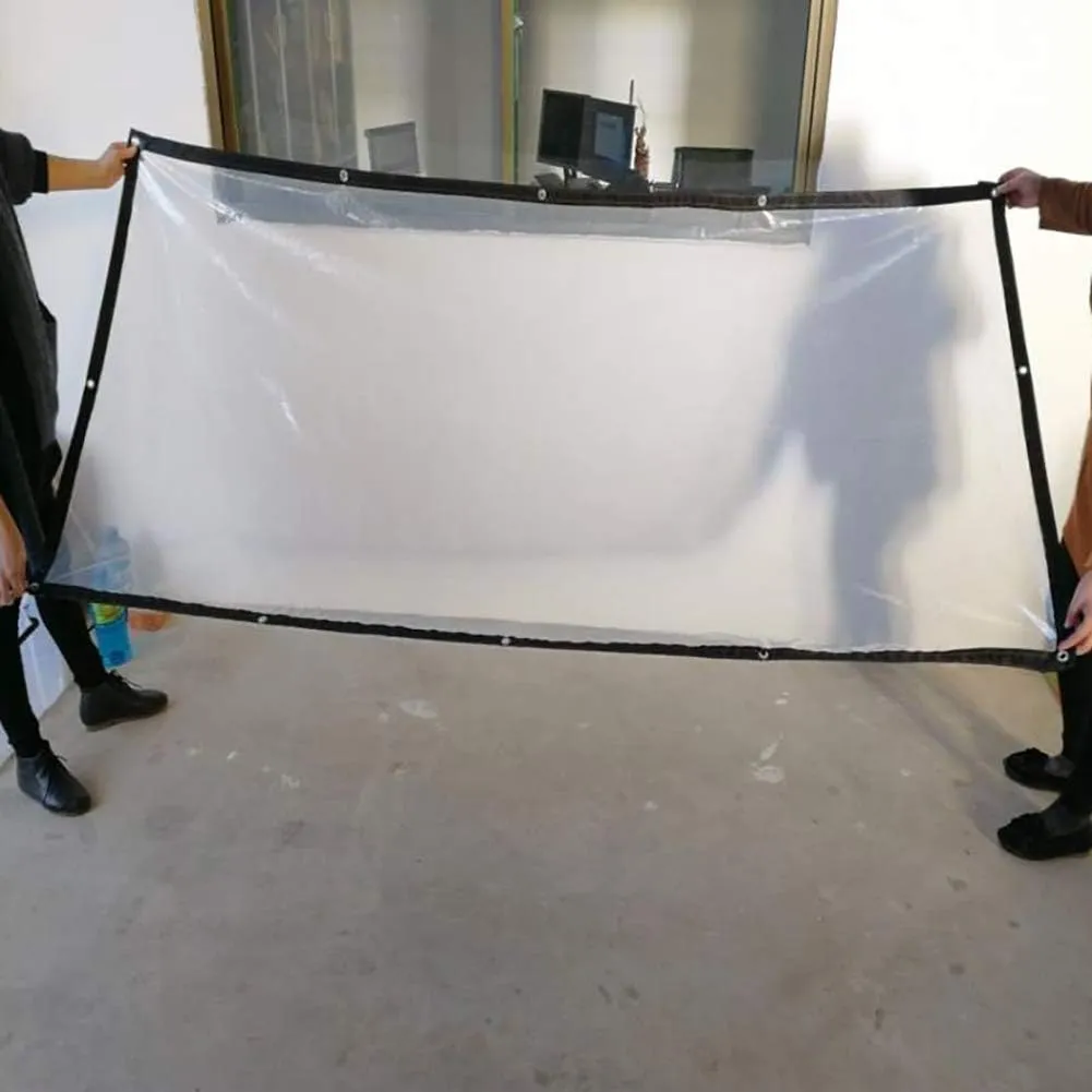 Waterproof Cover Tarp Tarpaulin Sheet,Sunshade Net, Shade Cloth, Tarpaulinsclear Waterproof Heavy Duty Outdoor Patio Plant Shed Cover Dust Pe with Eyelets120G/㎡,C,2 * 2M