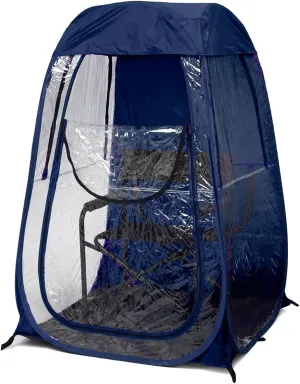 WeatherPod® OriginalPod™ Pop-Up Pod - Stay Warm, Dry, and Out of The Sun - Weather Pod for Sports, Rain, or Wind - 1 Person Pod - Sports Pod for The Sideline - Easy Set Up & Tear Down