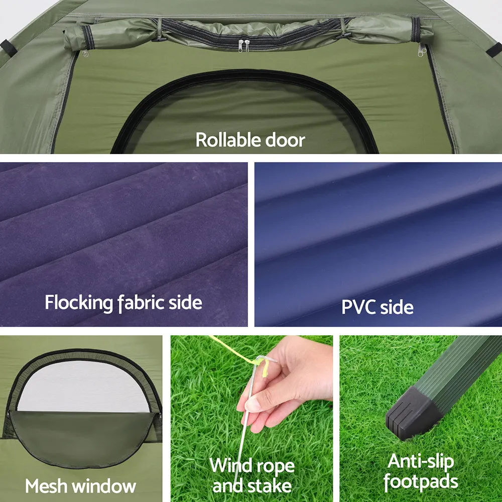 Weisshorn 5-in-1 Camping Tent Cot 1-person Air Mattress Camping Bed-NSW_Rural