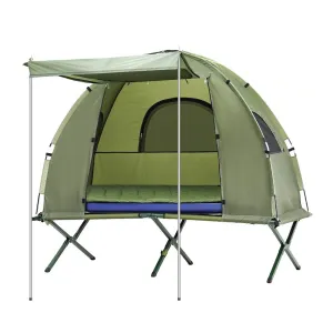 Weisshorn 5-in-1 Camping Tent Cot 1-person Air Mattress Camping Bed-NSW_Rural