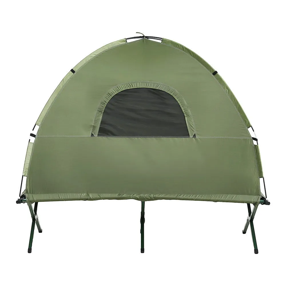 Weisshorn 5-in-1 Camping Tent Cot 1-person Air Mattress Camping Bed-NSW_Rural