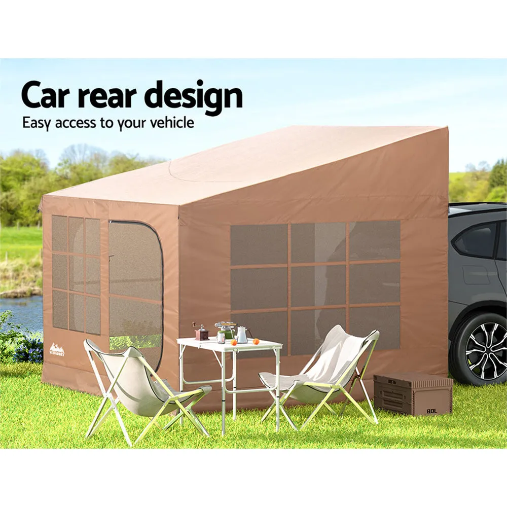 Weisshorn Camping Tent Car SUV Rear Side Canopy Portable Shelter Family Home 4WD-SA_Rural