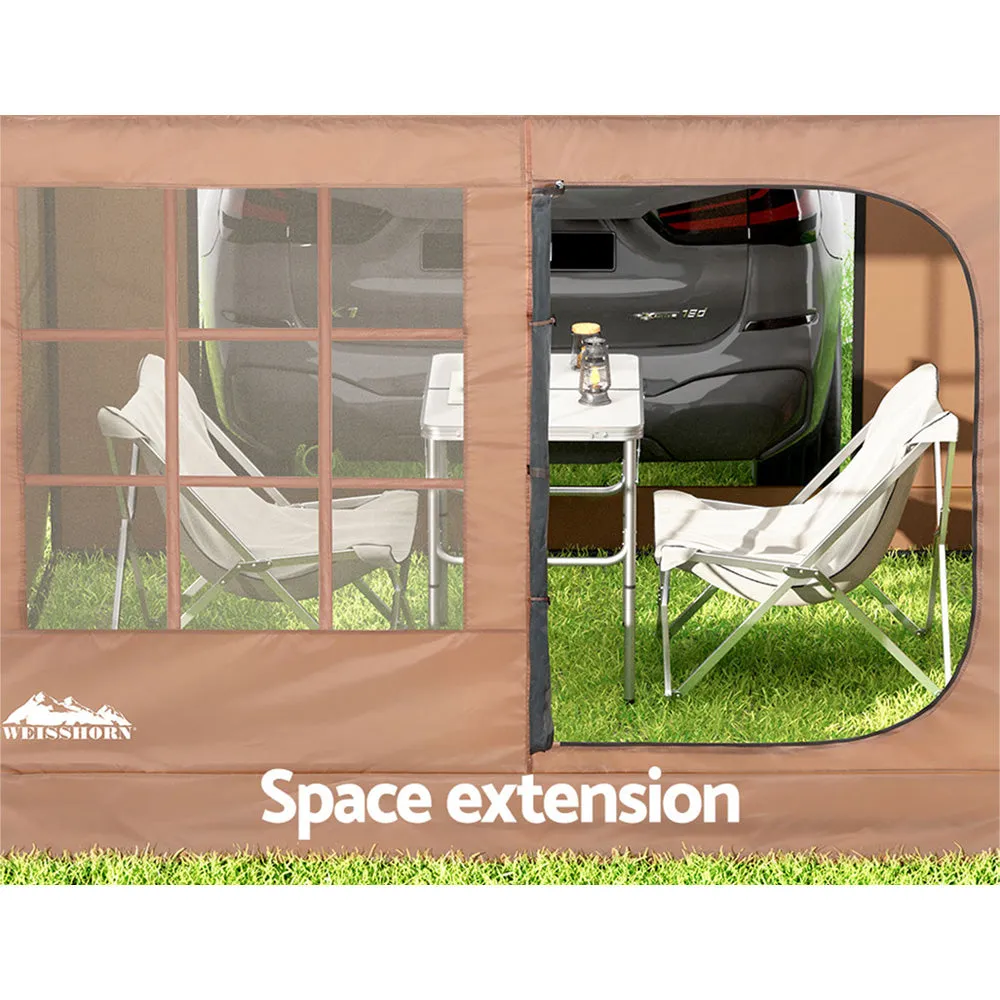 Weisshorn Camping Tent Car SUV Rear Side Canopy Portable Shelter Family Home 4WD-WA_Rural