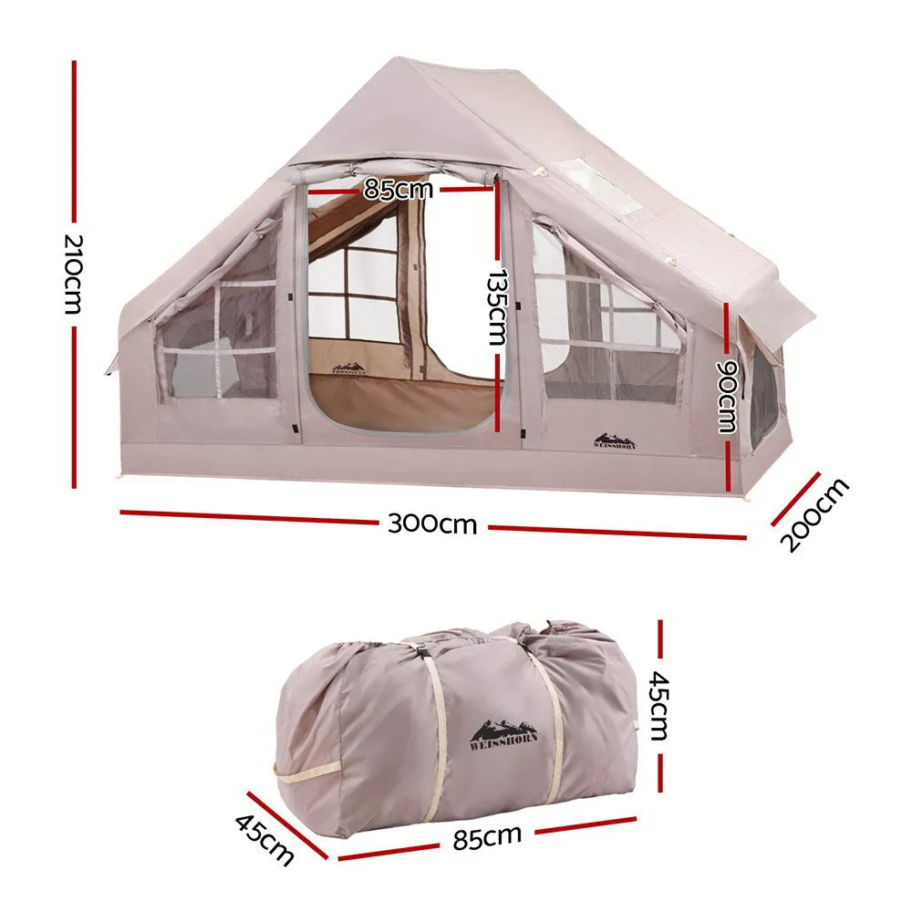 Weisshorn Camping Tent Inflatable Beach Tent 6 Person 300CM-TAS_Metro