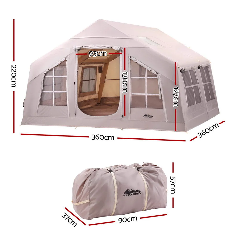 Weisshorn Camping Tent Inflatable Beach Tent 6 Person 360CM-NT_Rural