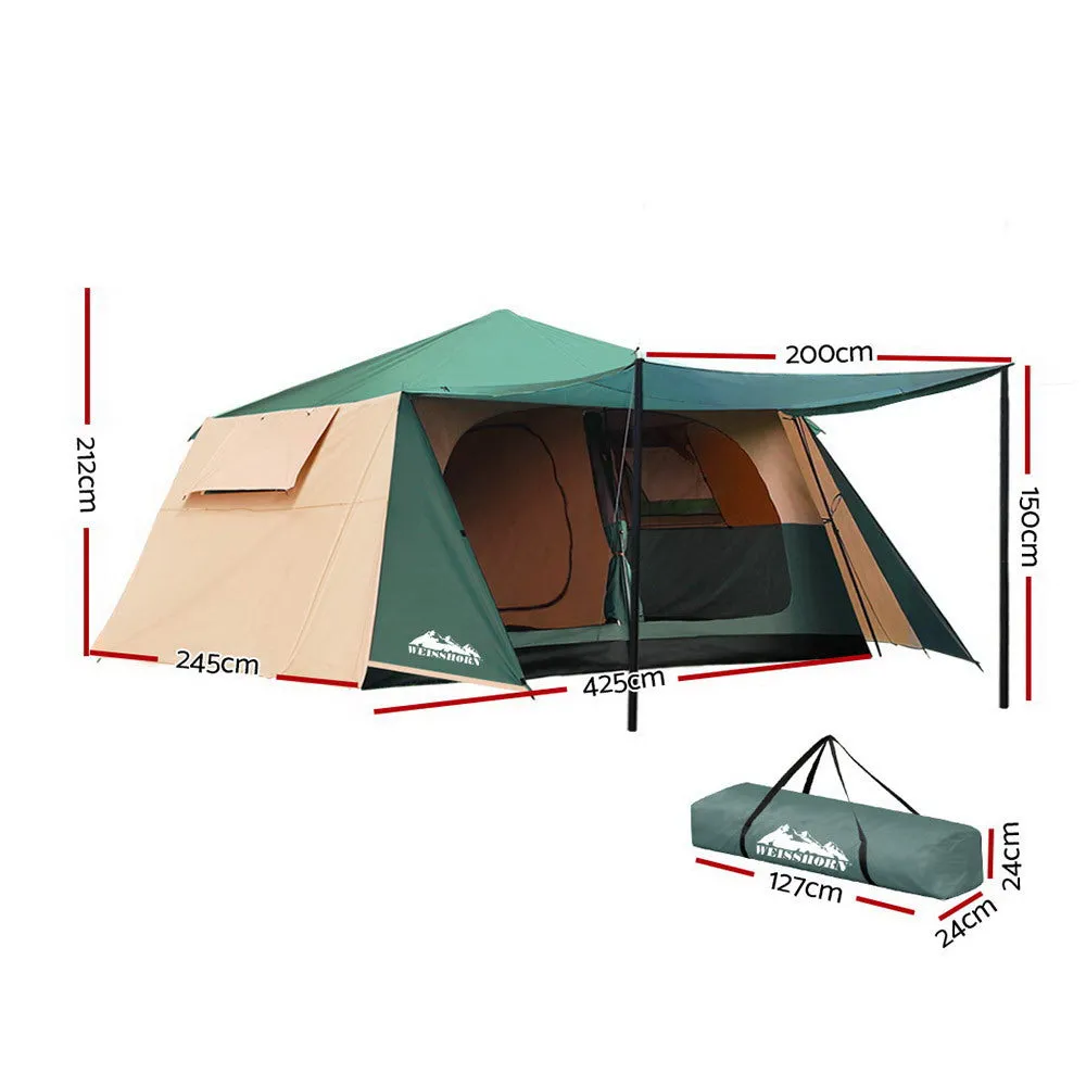Weisshorn Instant Up Camping Tent 8 Person Pop up Tents Family Hiking Dome Camp-NSW_Metro