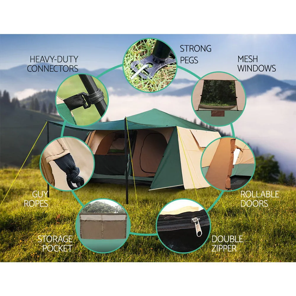 Weisshorn Instant Up Camping Tent 8 Person Pop up Tents Family Hiking Dome Camp-NSW_Metro