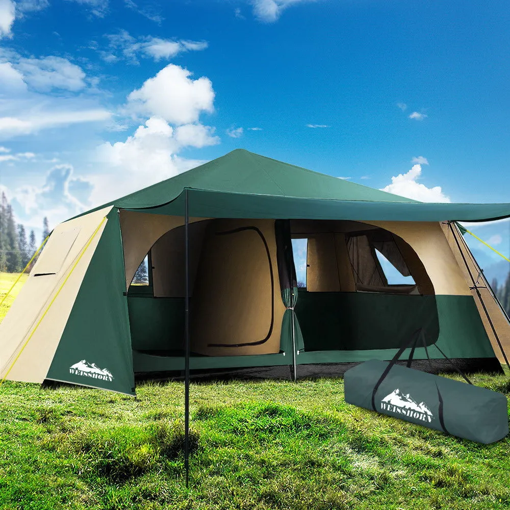 Weisshorn Instant Up Camping Tent 8 Person Pop up Tents Family Hiking Dome Camp-VIC_Rural