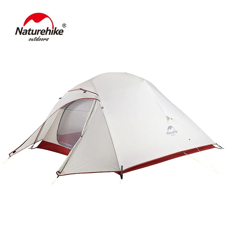 With Upgraded Express international shipping free Person Silicone For Exclusive choices 3 3 Naturehike Free Cloud Ultralight Mat Tent NH15T003-T Camping Tents 20D Up Standing