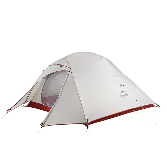 With Upgraded Express international shipping free Person Silicone For Exclusive choices 3 3 Naturehike Free Cloud Ultralight Mat Tent NH15T003-T Camping Tents 20D Up Standing