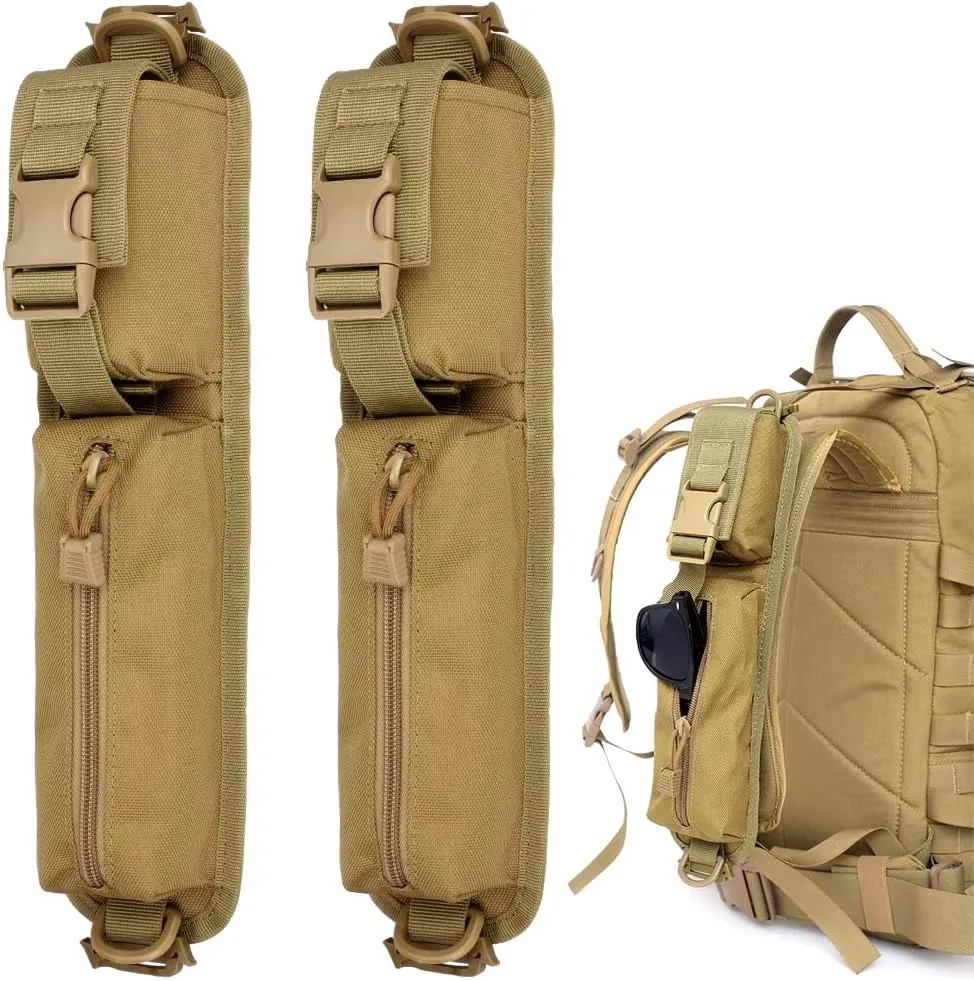 WYNEX Tactical Molle Accessory Pouch, Backpack Shoulder Strap Bag Shoulder Tape Additional Bag Multifunctional Hunting Tools Pouch