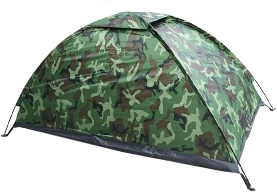 YARNOW Waterproof Camouflage Tent Instant Pop up Tent for Camping Outdoor Activities