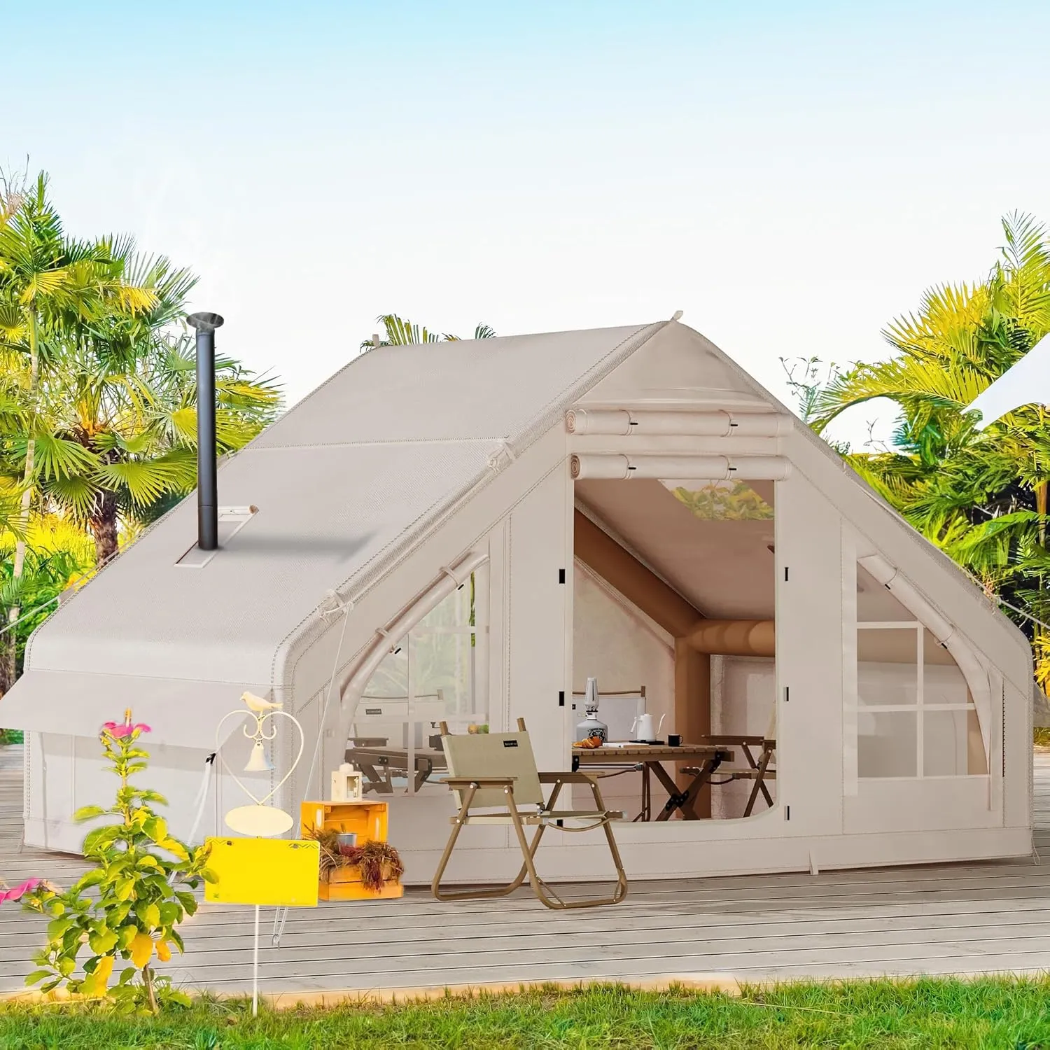 YITAHOME Tents 10X6.5ft Inflatable Tent