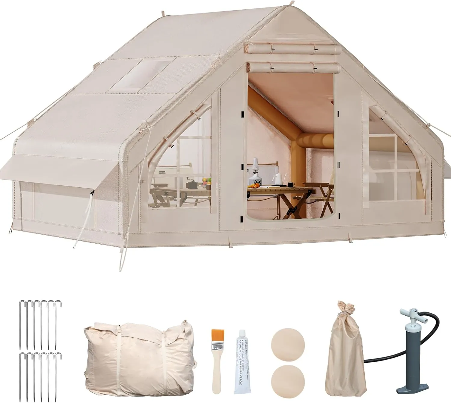 YITAHOME Tents 10X6.5ft Inflatable Tent